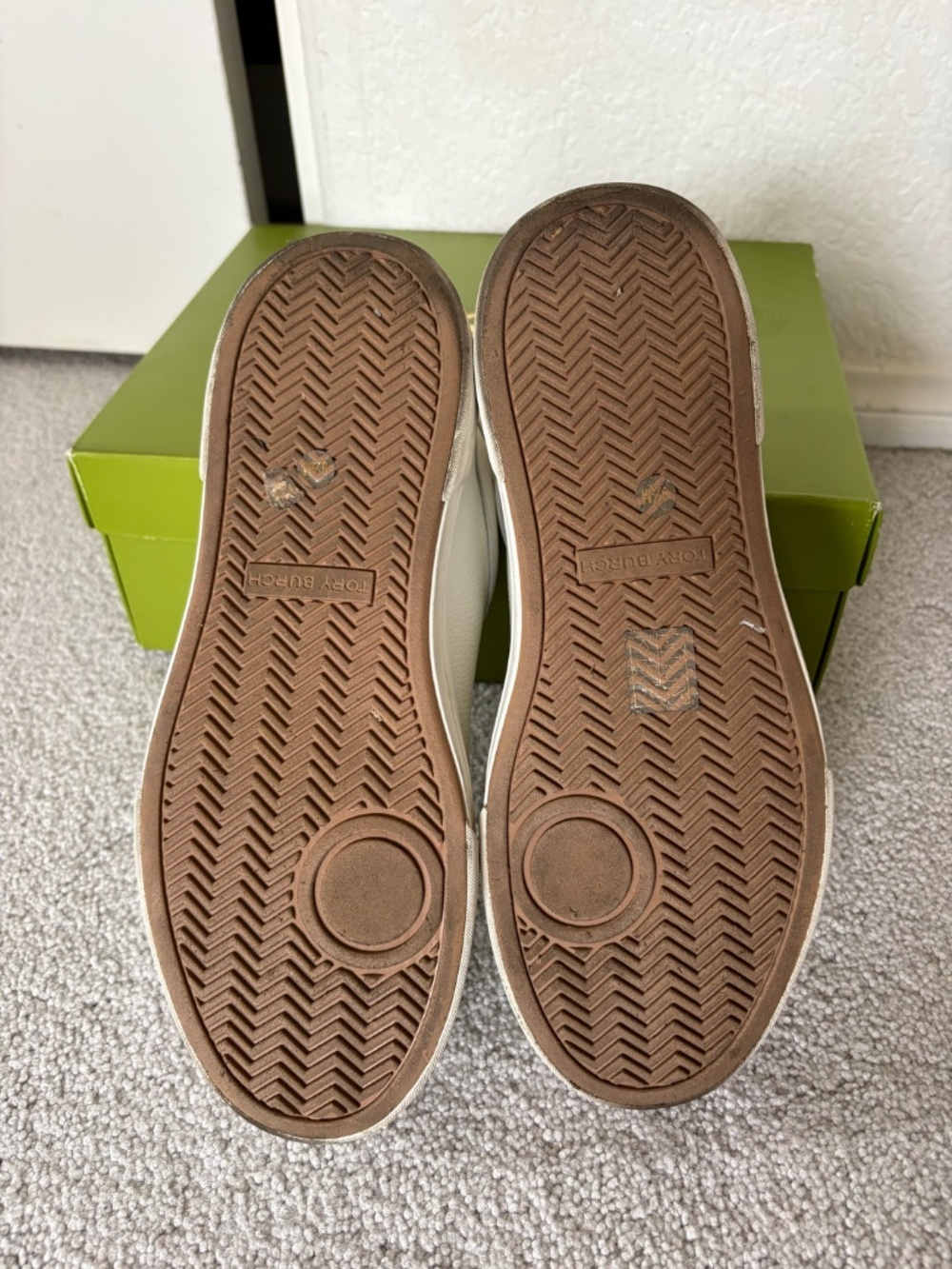 Tory Burch color block platform sneakers - Picture 7 of 7